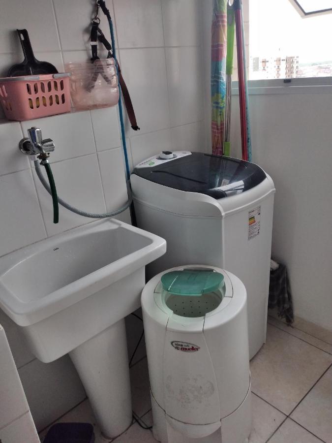 Lindo Apartamento Novo Praia Grande Ocian 50 Metros Da Praia Exteriör bild