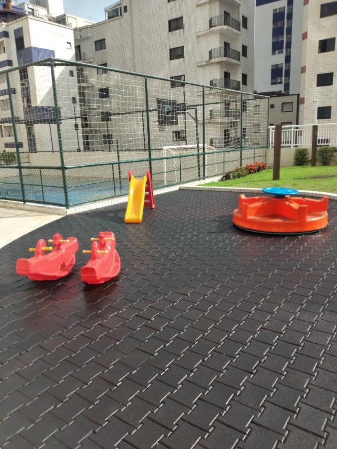 Lindo Apartamento Novo Praia Grande Ocian 50 Metros Da Praia Exteriör bild
